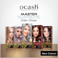 สีย้อมผม เฉดสีธรรมชาติ ดีแคช โปรเฟสชั่นนอล มาสเตอร์ ซูพรีม คัลเลอร์ ครีม Dcash Professional Master Supreme Color Cream