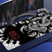 ۞ Large Mouse Pad Chinese Dragon Gaming Accessories HD Print Office Computer Keyboard Mousepad XXL PC Gamer Laptop Desk Mat 100x50