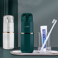 Travel Wash Set Toothpaste Shampoo Storage Bottle Outdoor Portable Toiletries Organizer Mouthwash Cup Bathroom Accessories