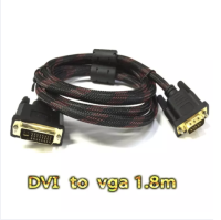 สาย จอ Tv DVI 24+5 To VGA 1.8M