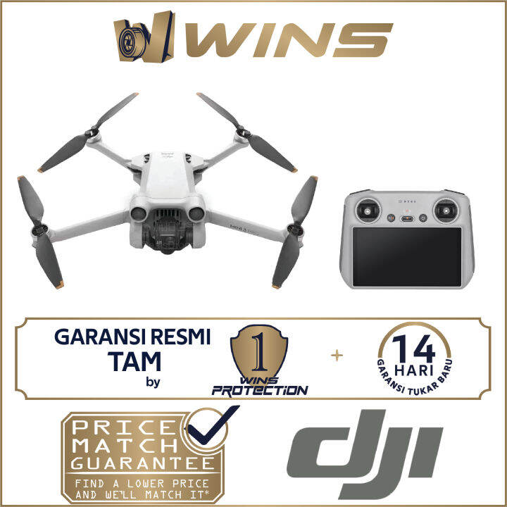 DJI Mini 3 Pro With RC Remote Garansi Resmi 1 Tahun | Lazada Indonesia