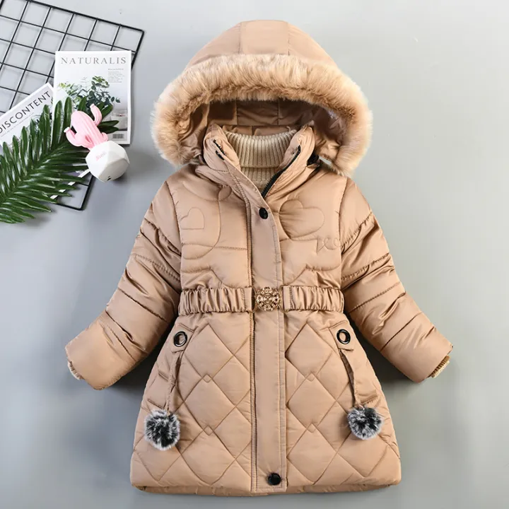 Qbely Autumn Winter Girls Jacket Keep, Winter Coat 4 5 Years Girl