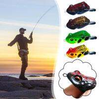 Modified Thunder Frog Lure Double Hook Soft Frog To Thunder Hollow Bionic Frog Long Hit Frog Throw Luya Fish Black G7Q1