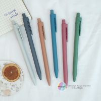 ปากกาเจล 0-Second radius แห้งเร็ว เขียนได้ทั้งมือซ้ายและขวา quick dry ด้ามสีวินเทจ สีใส เเละสีพาสเทล
