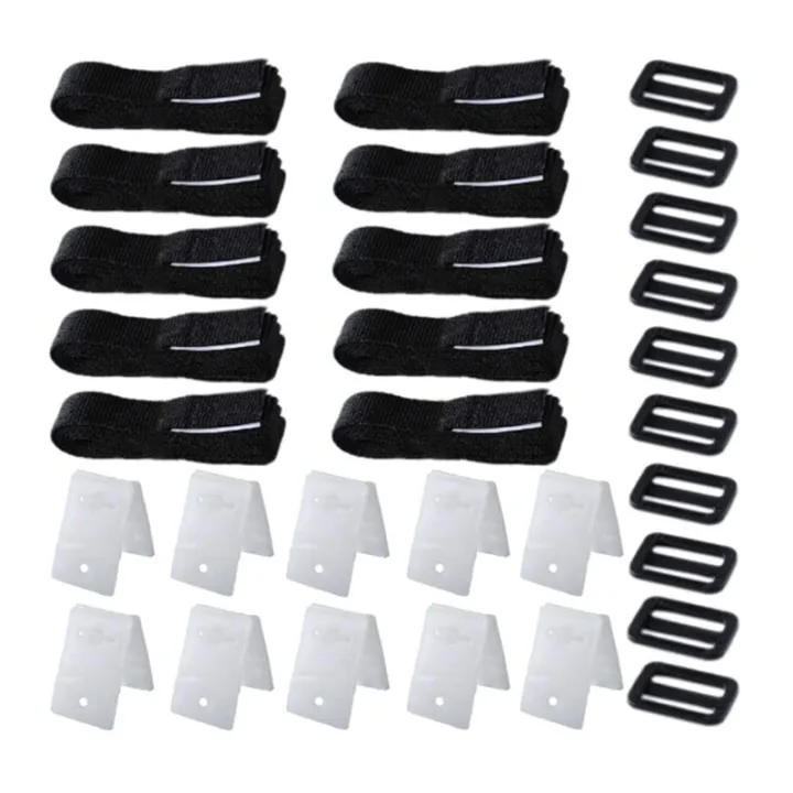 Pool Solar Cover Reel Attachment Kit,10 Set Solar Cover Reel Blanket