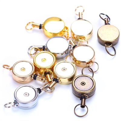 【CW】 Zinc Alloy Badge Reel Chain Organizer   Holder Accessories -  amp; Aliexpress