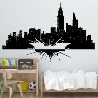【Big-promotion】 Al-Kitaab Superhero Batman Wall Sticker For Kids Room Decorative Baby Boy Room Wall Decal Nursery Bedroom Decor JJ006