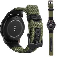 pengyigan strap For Samsung Galaxy watch 3 46mm band gear s3 Frontier Classic nylon 22mm 20mm WatchWoven Nylon Band for 20mm 22mm Wrist