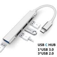 ABWGA อะลูมินัมอัลลอย OTG อะแดปเตอร์สูงความเร็ว USB-C ด็อค USB USB Type-C ที่ขยาย USB ฮับตัวแยก USB ฮับ3.0