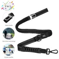 Durable Car Dog Leash Automatic Nylon Dog Lead Extending Puppy Walking Running Leads For Small Medium Dogs Supplies