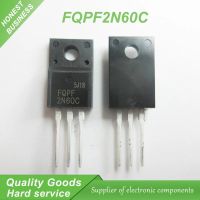 10pcs FQPF2N60C 2N60C 2N60 600V 2A MOSFET N-Channel ทรานซิสเตอร์ TO-220F ใหม่เดิม