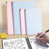 A4/A5 Portable Erasable Whiteboard Notebook Leather Memo Pad Reusable Writing Painting Board With Whiteboard Pen Erasing Cloth Note Books Pads