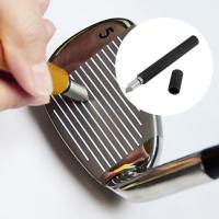 Online-Home Professional Golf Club Groove Sharpener, Regrooving Tool &amp; Cleaner Tool for Irons - Pitching, and Approach Wedges and Utility Clubs