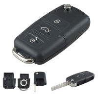 3 + 1ปุ่ม Smart Remote Replacement Key Case ไม่มีชิปพร้อม Uncut Car Flip Key