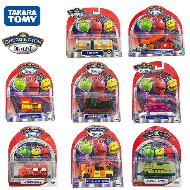 Genuine TOMY box Cha-cha Express Chuggington alloy little train train ...