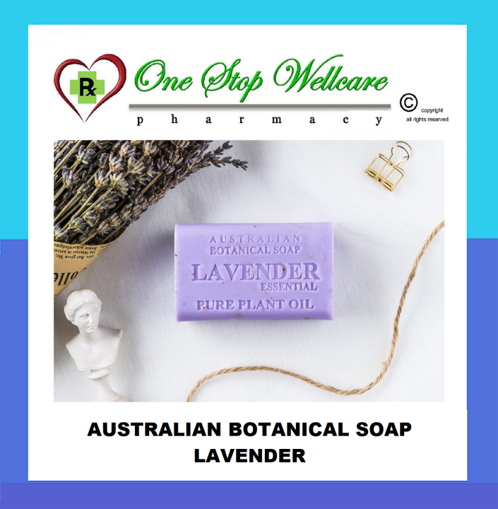 AUSTRALIAN BOTANICAL PURE PLANT OIL SOAP BARS (LAVENDER) 200G Lazada
