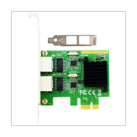 PCI-Ex1กิกะบิตอีเธอร์เน็ตการ์ดพอร์ตเครือข่าย1000เมตรพอร์ตคู่เดสก์ท็อปการ์ดเครือข่ายแบบพกพา8111กรัมการ์ดเชื่อมต่อเครือข่าย LWK3825