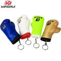 Mini Boxing gloves Keys holder punch sandbag pendant Muay thai kicking MMA glove Taekwondo targets key ring kid gloves Ornaments