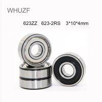 【CW】⊕  WHUZF Shipping 5/10pcs/lot 623ZZ 623-ZZ 623RS 2RS 3x10x4 Miniature Deep Groove Bearings 623Z for Printer