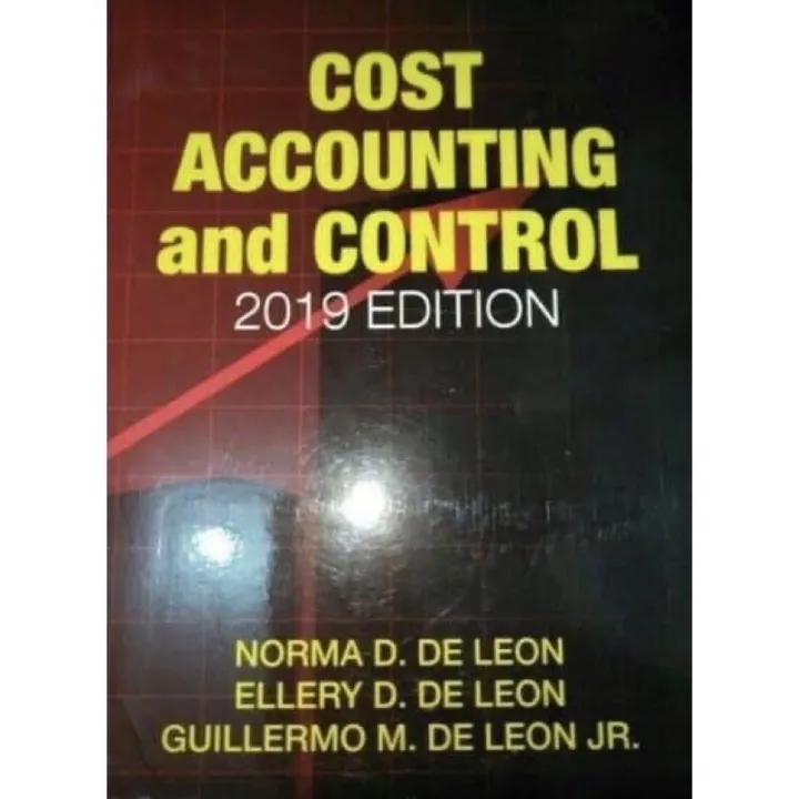 Cost Accounting & Control 2019 Edition | Lazada PH