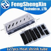 【YF】❈  127 Pcs Shrink Sleeving Tube Assortment Electrical Connection Wire Wrap Cable Shrinkage 2:1