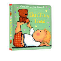 Ten tiny toes love good night parent-child picture book Caroline Jayne church Caroline Jean childrens cognitive enlightenment