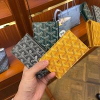 Gao Yade Goyard Goyard Goyard กระเป๋าใส่บัตรฟันสุนัขใหม่2023ชุดการ์ดอเนกประสงค์สวยงาม