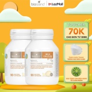 Combo 2 lọ Bioisland Milk Calcium For Kids 90 viên hỗ trợ phát triển hệ