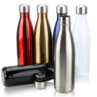 【YF】✉  Bottle BPA Cola Beer 500ml for Sport Bottles Double-Wall Insulated Flask