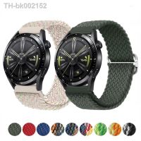 ✿¤ Nylon strap For Huawei watch GT/GT2 Pro Samsung Galaxy watch 3/Gear S3 Adjustable breathable woven wrist strap For Aamazfit GTR