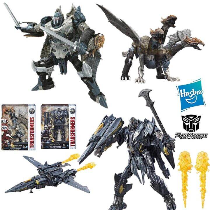 Hasbro Transformers Movie Series Megatron Dragonstorm Leader Class Original Action Figure Kids