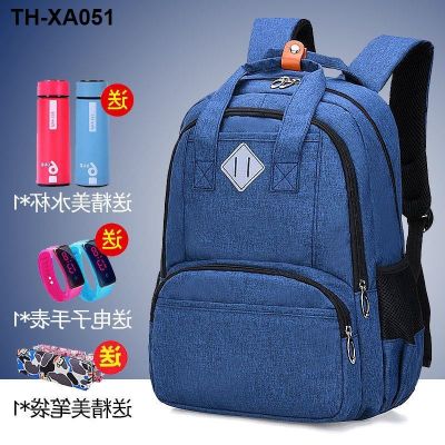 high school and pupils schoolbag backpack mens large capacity leisure computer travel bag womens fashion