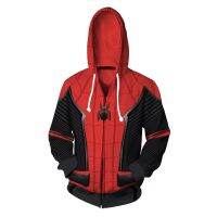 เสื้อกันหนาวพิมพ์ลาย Spider-Man สำหรับผู้หญิง