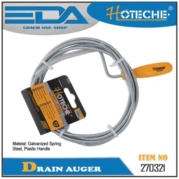 Plumbing Drain Auger Clog Remover 23Ft/9.8Ft Flexible Wire Rope
