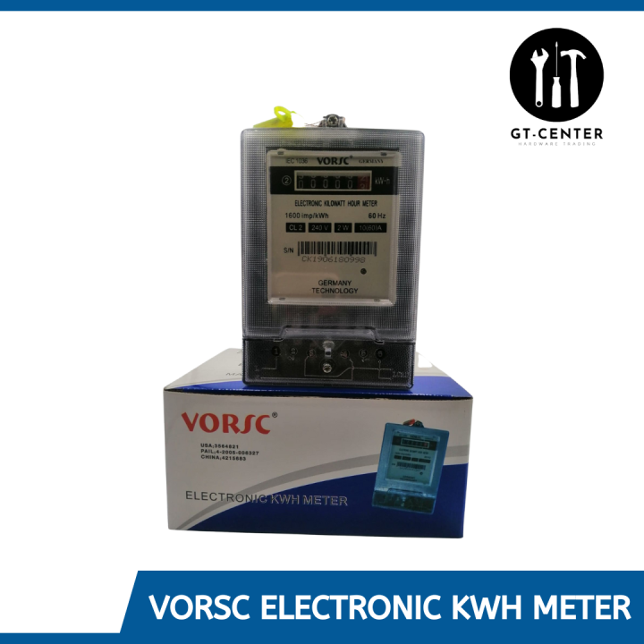 Vorsc Electronic Sub-Meter KWH-Meter (60 Amp) | Lazada PH