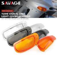 ☊✉ Front Turn Signal Light Lens For KAWASAKI ZZR 1100 D ZX-11 NINJA 1993-2001 ZZR1200 02-05 Motorcycle ZZR1100D Flashing Lamp Cover