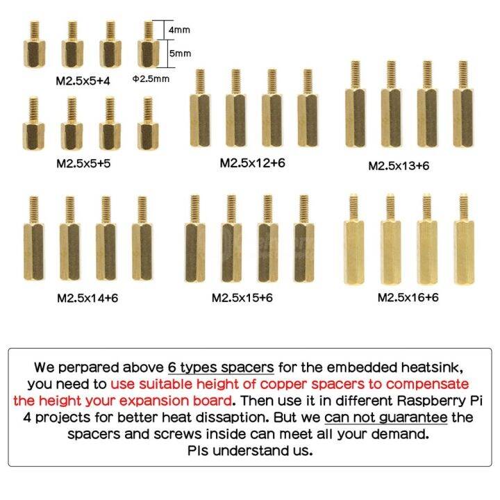 hot-on-sale-fuchijin77-อุปกรณ์ดูดซับความร้อนเกราะฝังราสเบอร์รี่-pi-4เข้ากันได้กับบอร์ด-expasnion-รุ่นราสเบอร์รี่-pi-4และ-rpi-4เท่านั้น
