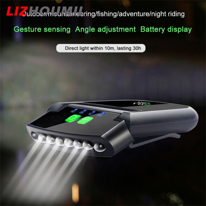 lizhoumil-คบเพลิงไฟหน้ารถมอเตอร์ไซค์แบบ-led-ชาร์จไฟได้หัวสดใสคลิปตัวต่อมากสำหรับไฟแค็ปตั้งแคมป์ตกปลาตอนกลางคืน