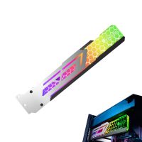 ARGB GPU Bracket ARGB Bracket GPU Support Video Card Holder Bracket Video Card Sag Holder Holster Bracket Colorful Led Effect Graphics Cards