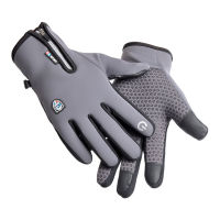 Touch Screen Waterproof Comfortable Functional Gloves Plus Velvet Full Finger Warm Winter Gloves Fashion Outdoor Sports Gloves