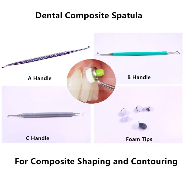 Dental Composite Resin Mold & Spatula Kit - For Anterior Teeth Veneers & Light Cure Restorations 2 thumbnail image