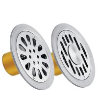 1PC Floor Drains Shower Grate Anti-odor Drainer Round Strainer Waterlet for Hardware Accessories