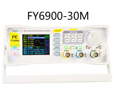 FY6900-30M Fungsi Sinyal เครื่องกำเนิดไฟฟ้า DDS Digital Dual-Channel Fungsi Sinyal/Gelombang Sewenang-Wenang เครื่องกำเนิดไฟฟ้า