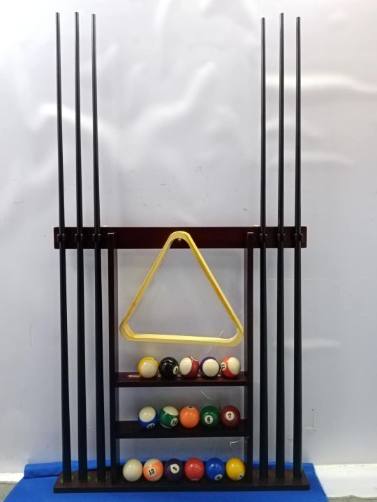 6 Holes 2in1 Cue Rack And Ball Rack Stand For Lagayan Ng Tako At Bola Ng Bilyaran Lazada Ph 5263