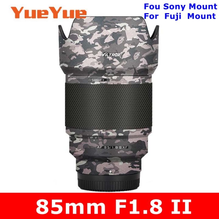 สำหรับ-viltrox-af-85มม-f1-8-ii-สำหรับตัวยึด-sony-fuji-ป้องกันการขีดข่วนเคลือบสติกเกอร์กล้องผิวที่ฟิล์มป้องกัน