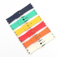 28mm Two Tone 15703 nature Rubber silicone Waterproof Watchband For AP Watch Strap Audemars And Piguet Men belt logo tools freeby Hs2023