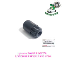 ปุ่มปลดล็อต Toyota Innova L/KNOB BRAKE RELEASE  KF70 โตโยต้า อินโนวา สีเทา 1 ชิ้น มีบริการเก็บเงินปลายทาง