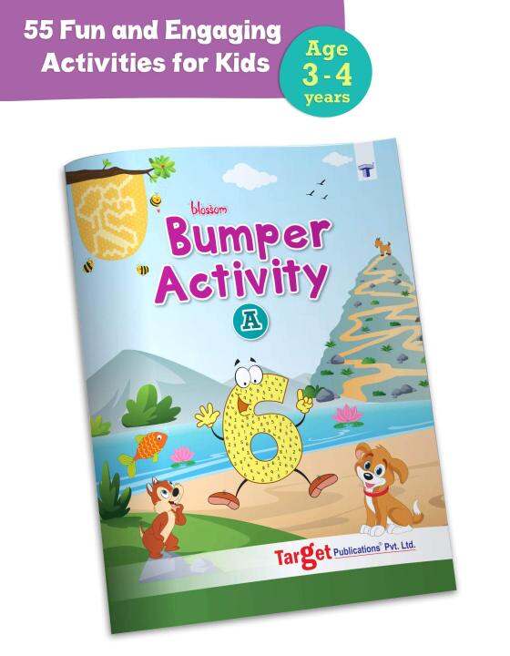 English Book/Activity Book/Blossom Bumper Activity Book for Kids in