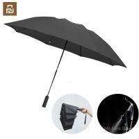 Youpin 90Fun 8K Automatic Reverse Folding Umbrella Led Luminous Windproof Wind Resistant Umbrella UPF50 Anti UV With LED Light