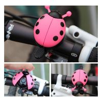 【LZ】☁♣  Cartoon Beetle Ladybug Bicycle Bell para crianças Lovely Bike Ride Horn Alarm Acessórios de bicicleta